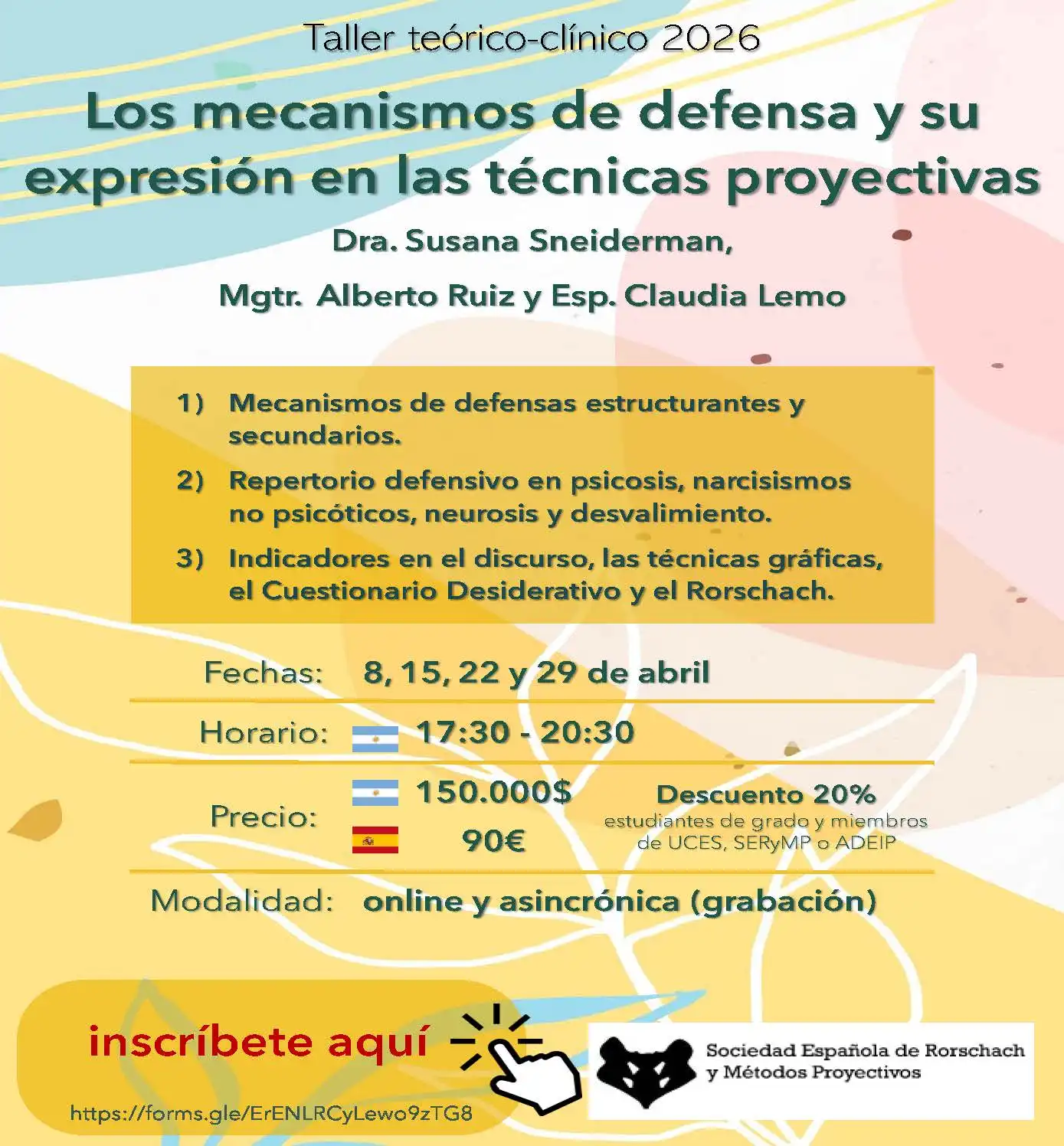 Los mecanismos de defensa y su expresión en las técnicas proyectivas