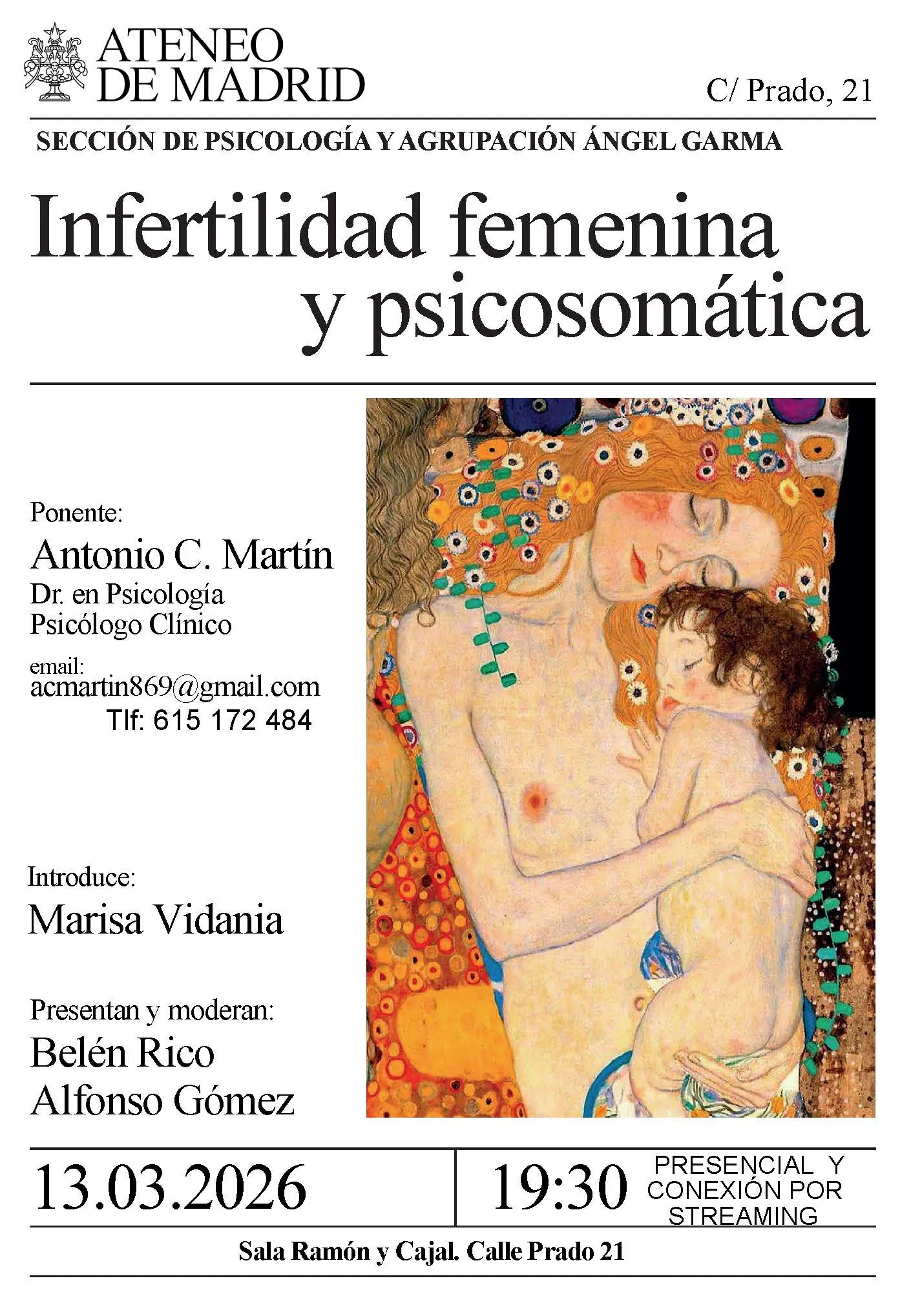 Infertilidad femenina y psicosomática